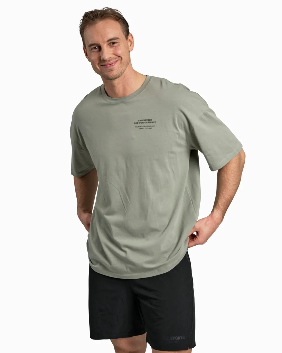 Box Tee Engineered, Soft Green