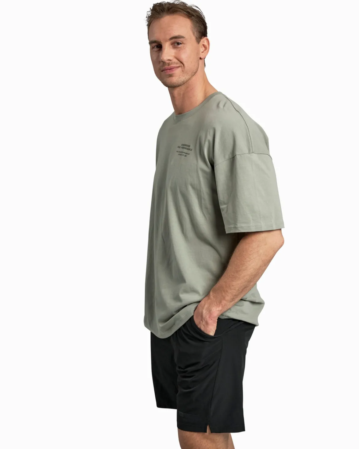 Box Tee Engineered, Soft Green