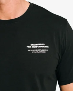 Classic T-shirt Engineered, Black