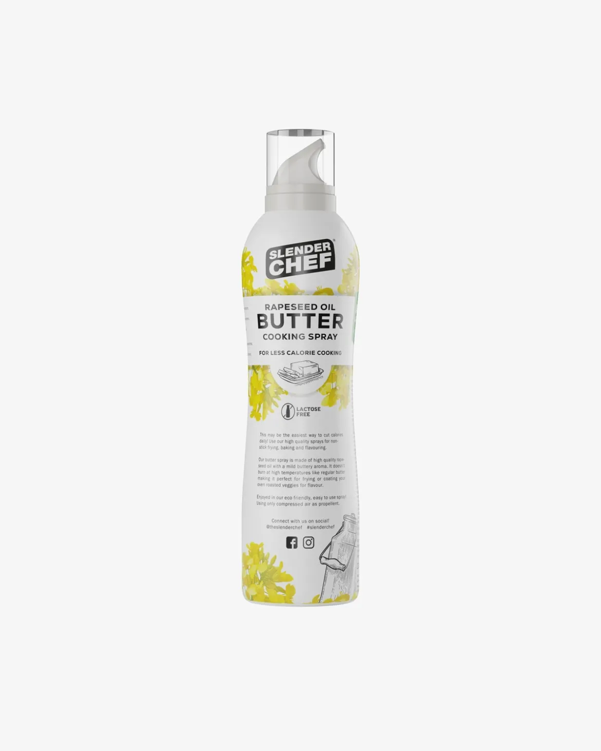 Cooking Spray Butter Rapseed Oil