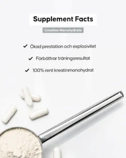 Creatine Monohydrate, 150 g – Rent kreatinmonohydrat
