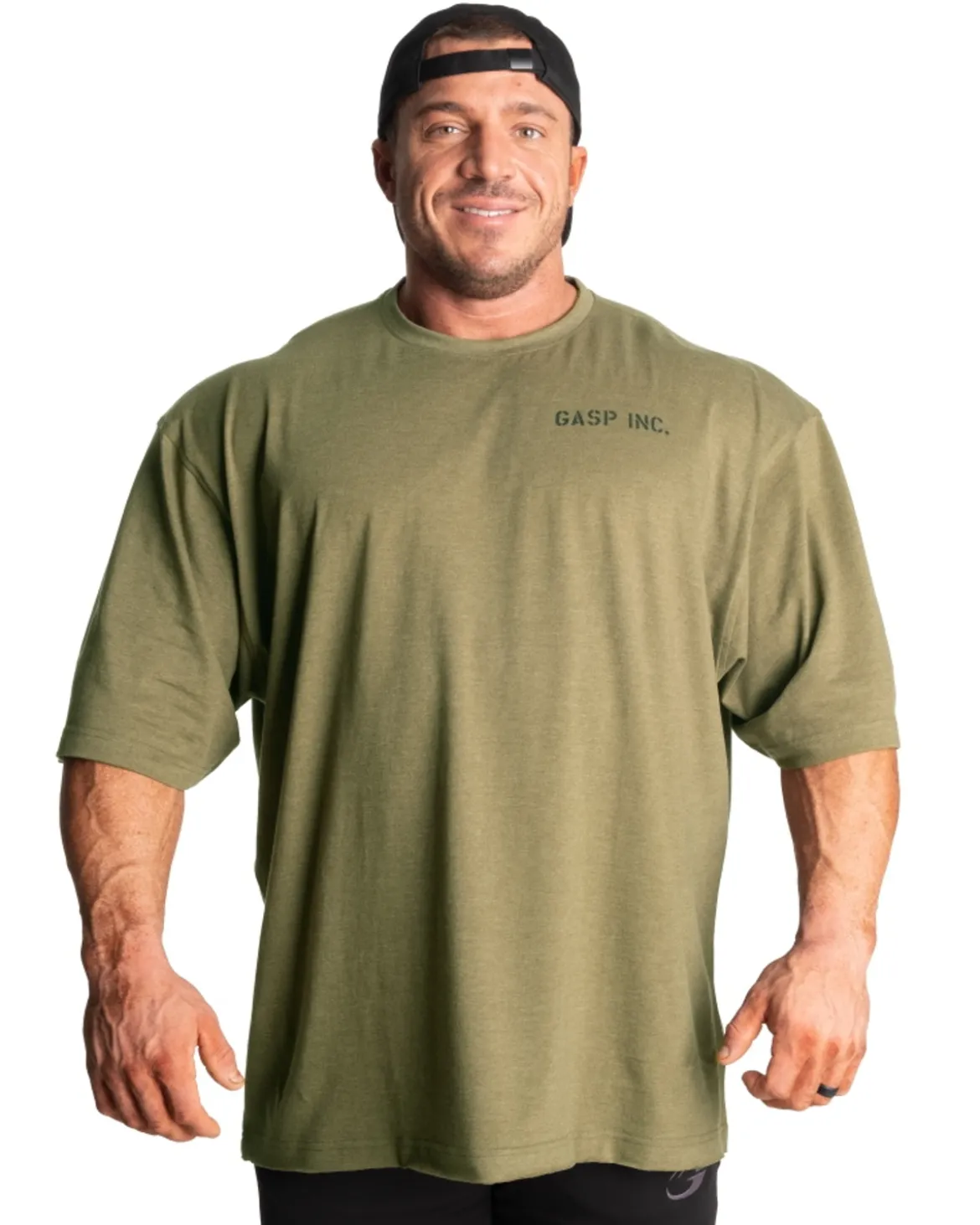 Division Iron Tee, Army Green Melange