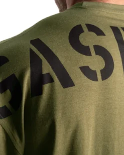 Division Iron Tee, Army Green Melange