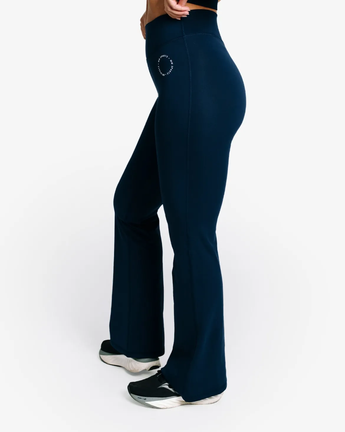 Flared Pants Christie, Iron Blue