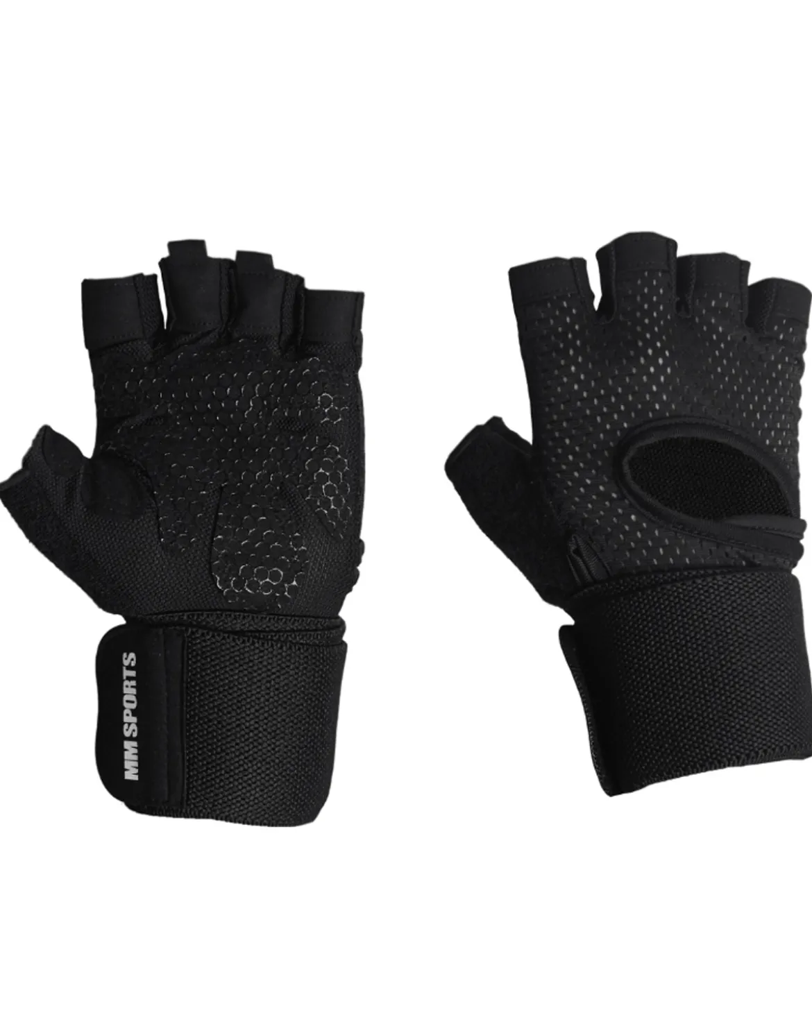 Gymhandskar med wrist wrap