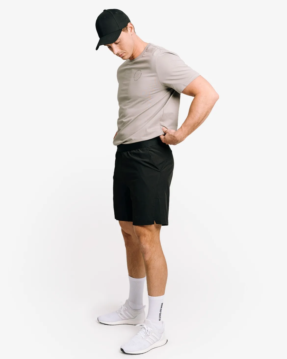 Gym shorts, Black