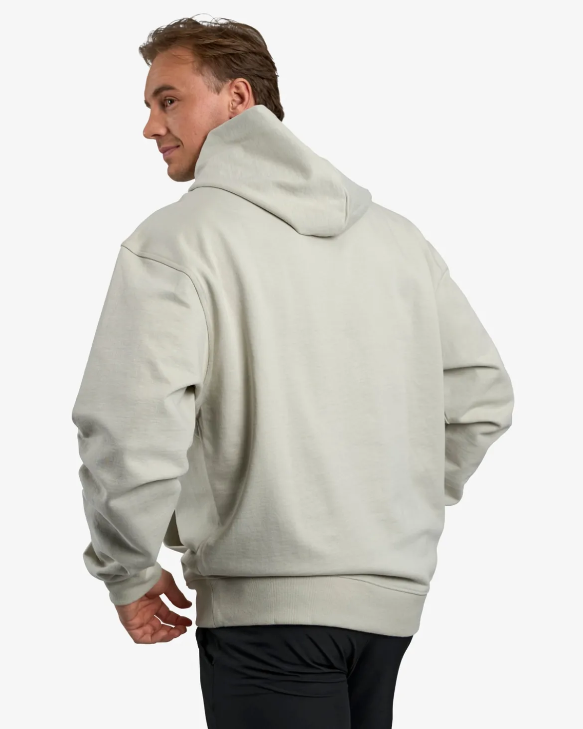 Hoodie Engineered, Warm Grey