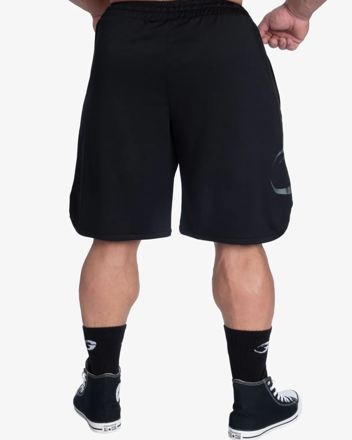 Inc Mesh Shorts, Black/Grey