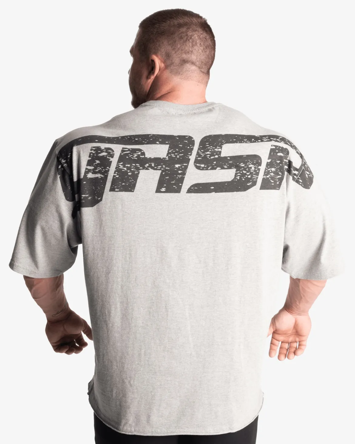 Iron Tee, Greymelange/Black