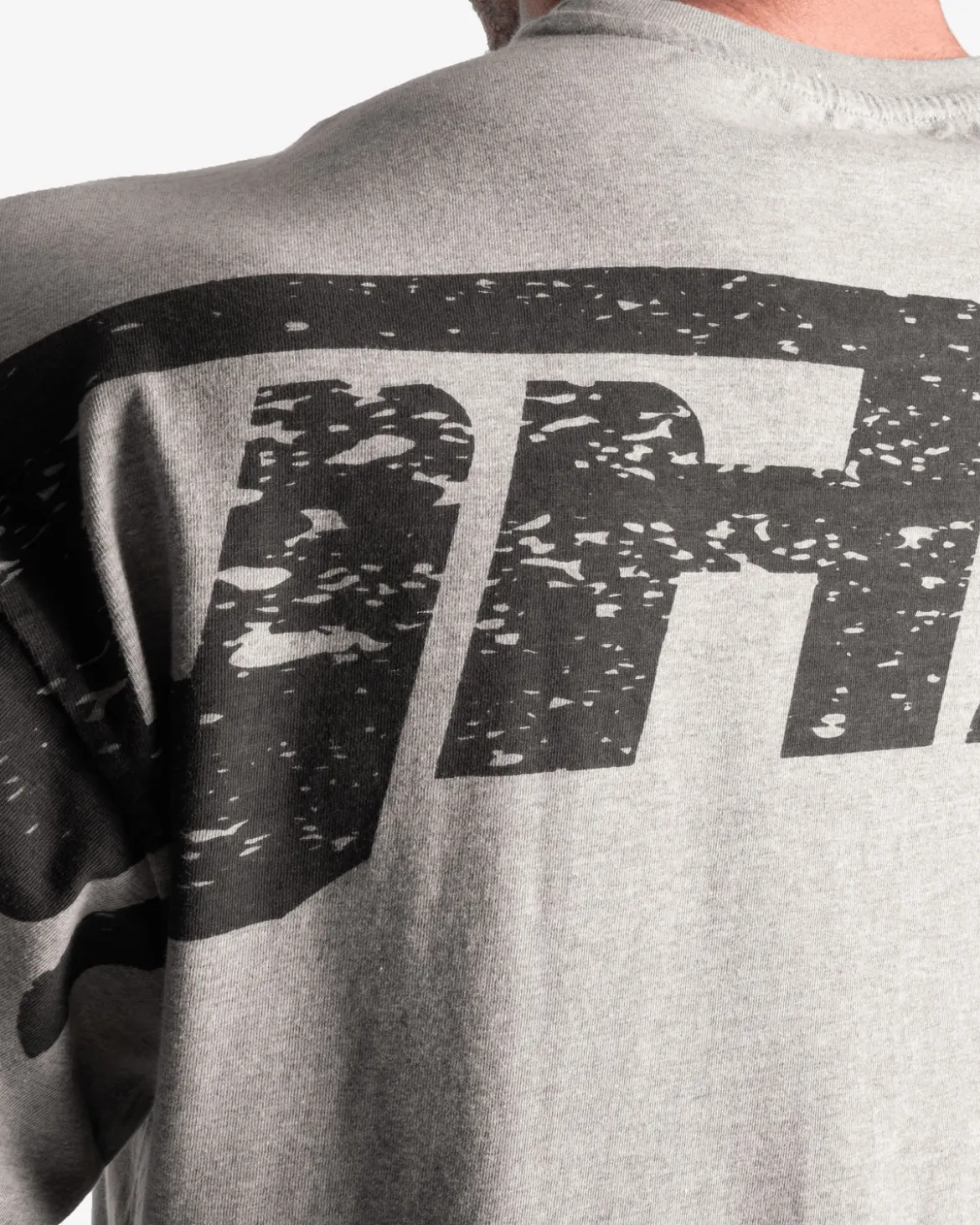 Iron Tee, Greymelange/Black