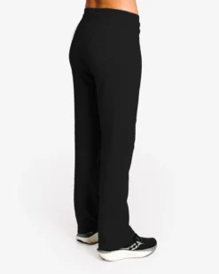 Jersey Pants Wmn Varsity, Black
