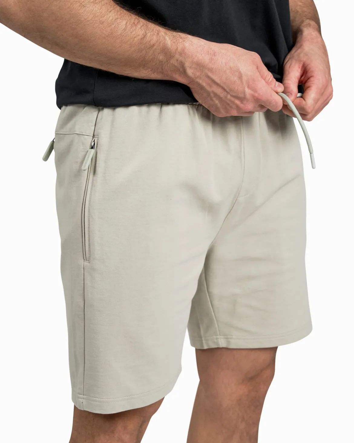 Joggers Shorts, Warm Grey