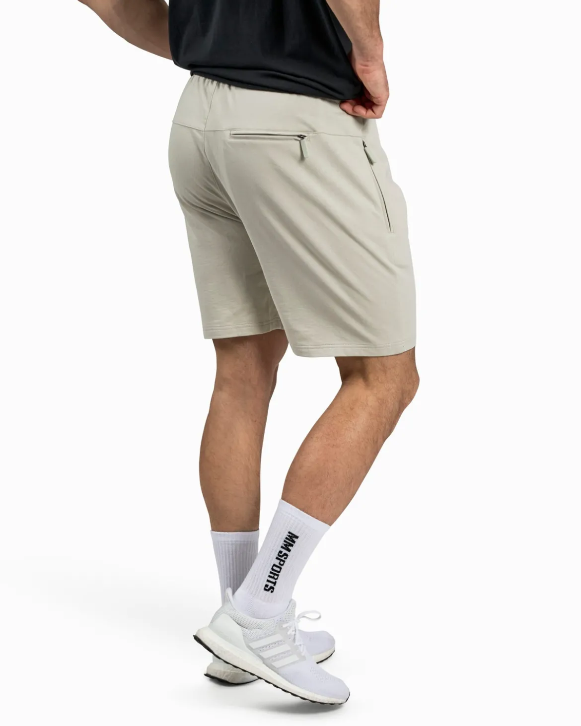 Joggers Shorts, Warm Grey
