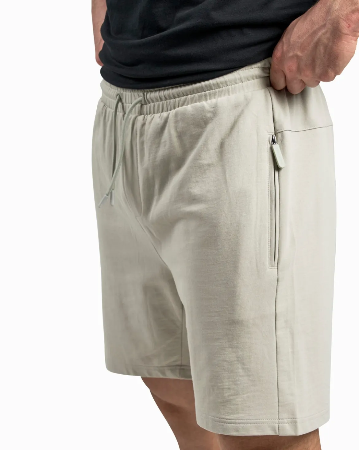Joggers Shorts, Warm Grey