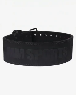 Leather Belt Suede, Black/Black