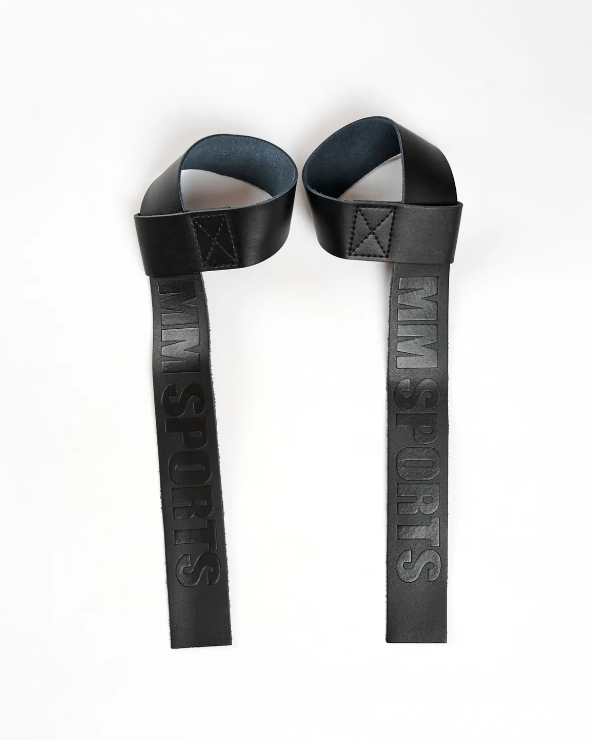 Lifting Straps Leather, Black