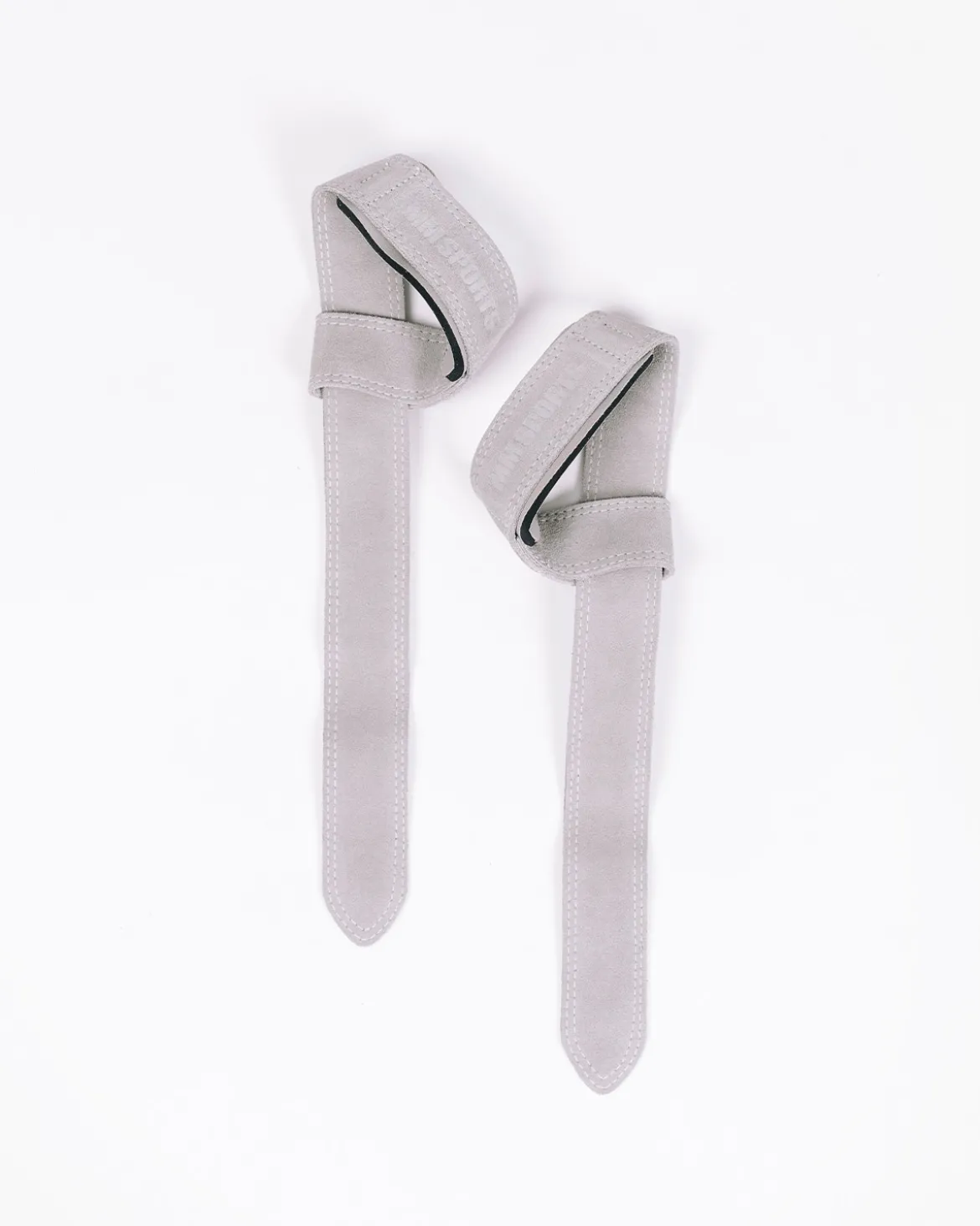 Lifting Straps Suede, Smoked Grey