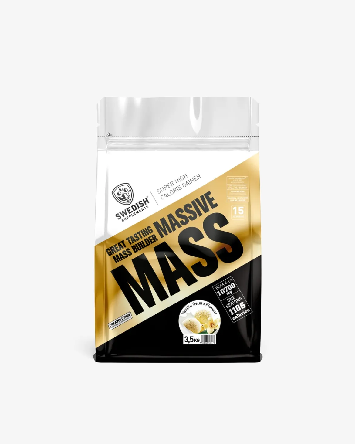 Massive Mass, 3500 gram – med över 1000 kcal per portion