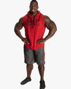 No1 Mesh Shorts, Black/Red