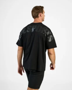 Oversized Hardcore T-shirt, Black