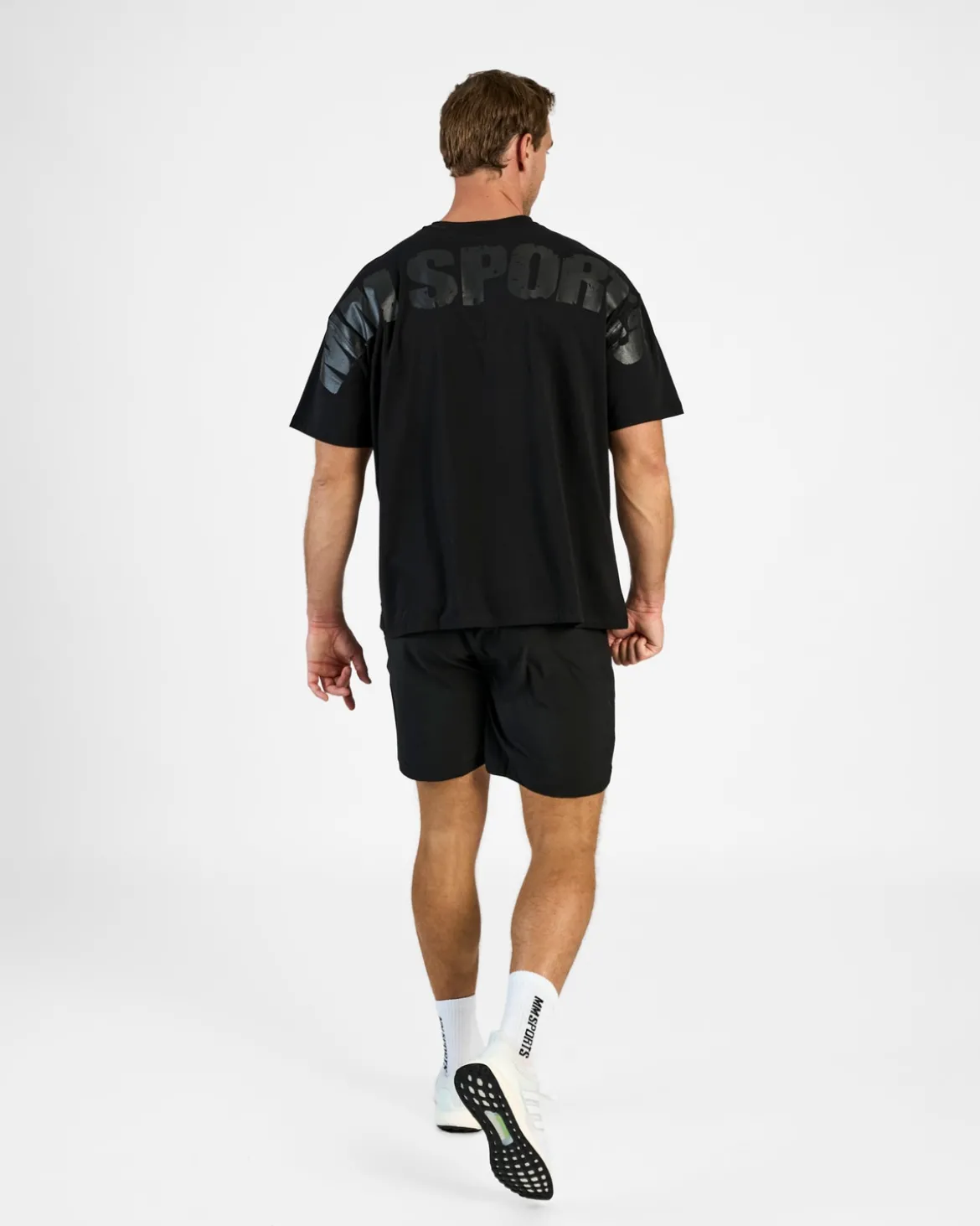 Oversized Hardcore T-shirt, Black