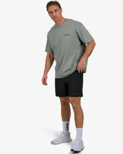 Oversized Hardcore T-shirt, Soft Green