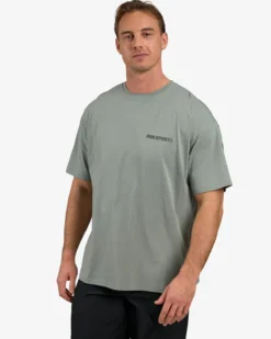 Oversized Hardcore T-shirt, Soft Green