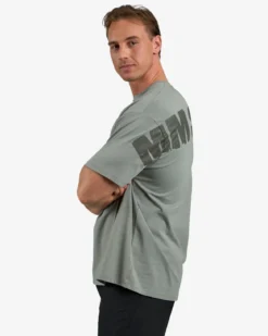 Oversized Hardcore T-shirt, Soft Green
