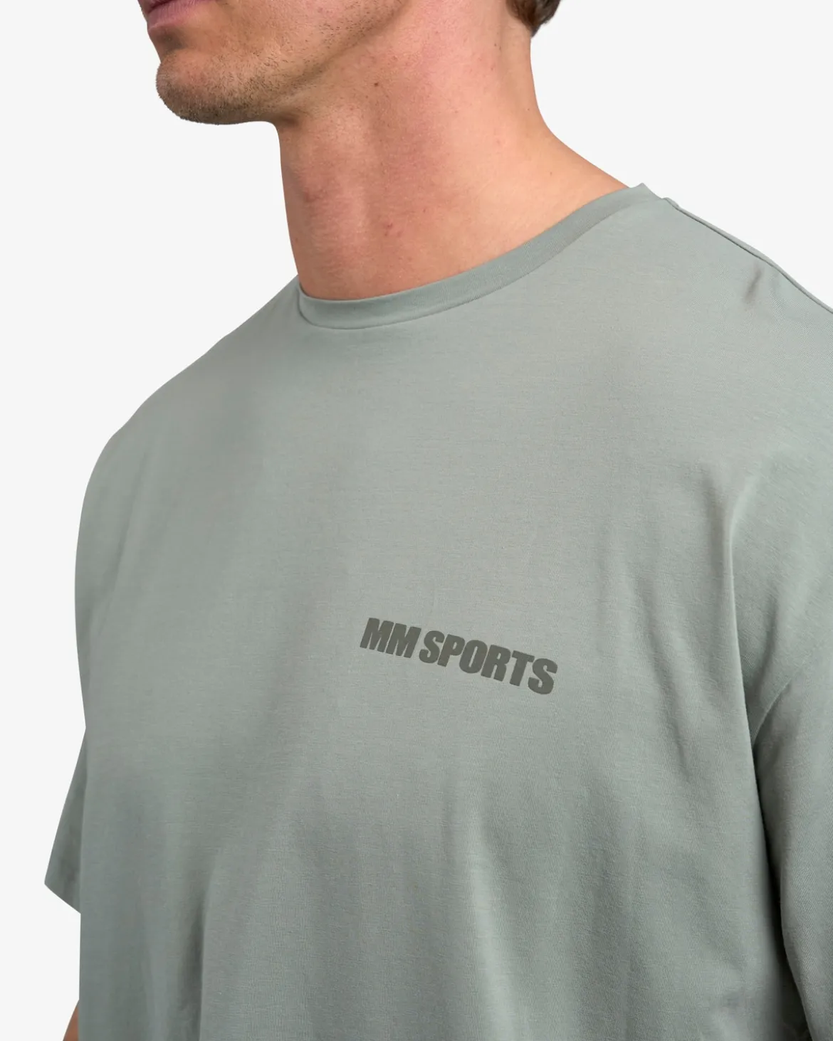 Oversized Hardcore T-shirt, Soft Green