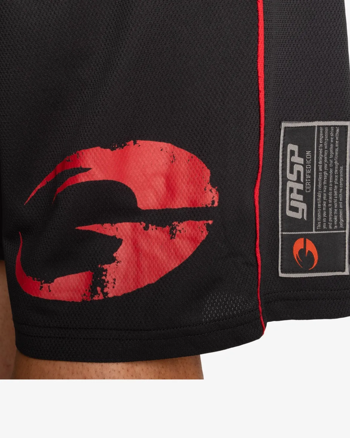 Pro Mesh Shorts, Black/Red