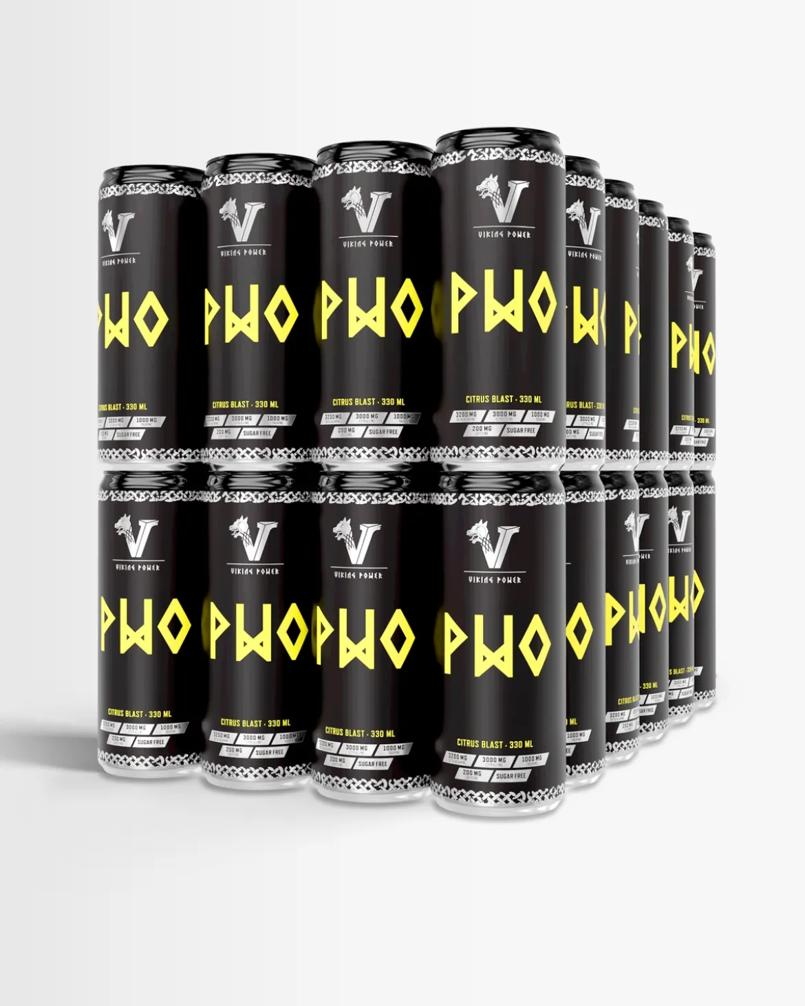 PWO Energidryck Flak 48-pack
