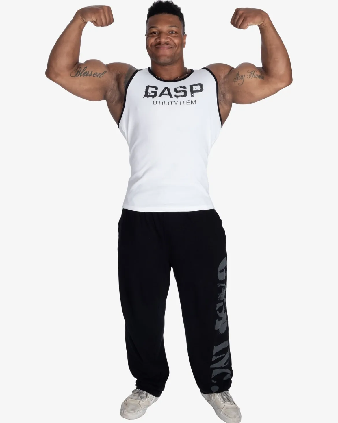 Ribbed T-Back, White