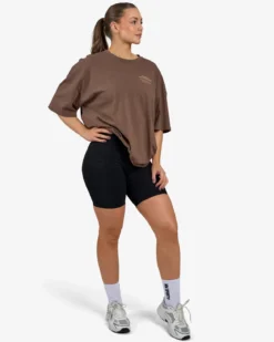Seamless Biker Tights, Black