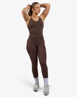 Seamless Singlet, Mocha