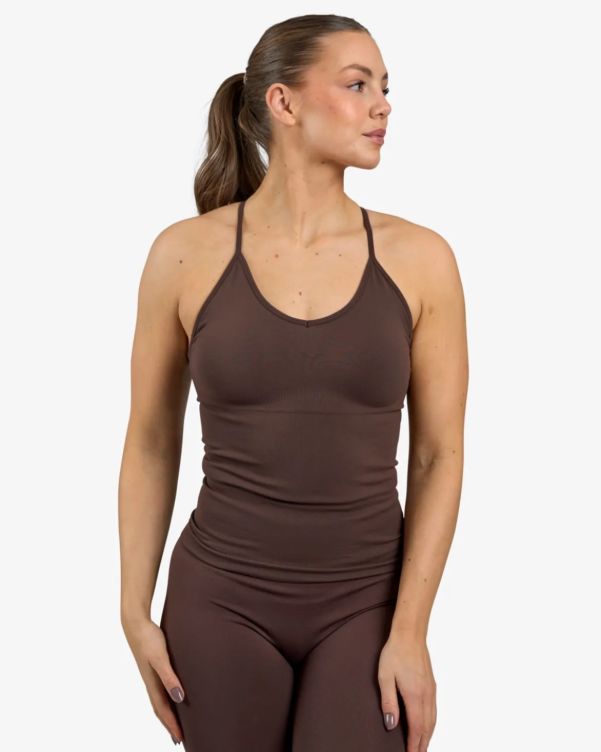 Seamless Singlet, Mocha