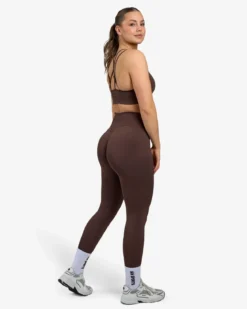 Seamless Tights V2, Mocha