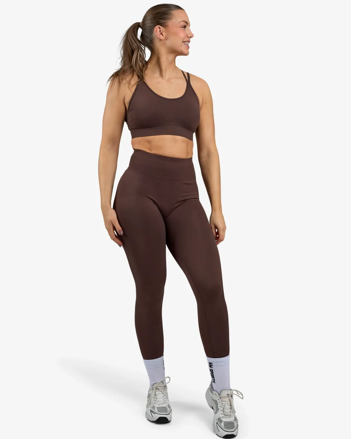 Seamless Tights V2, Mocha