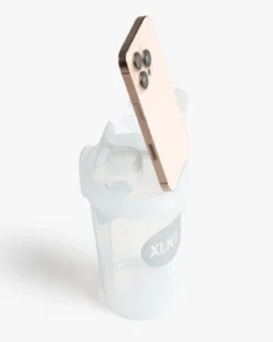 Shaker med mobilhållare, Transparent