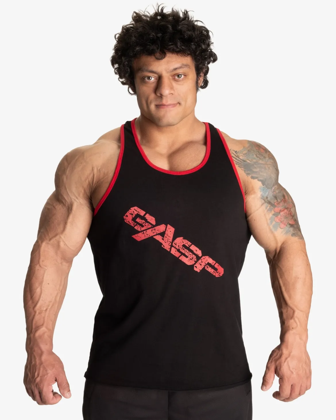 Vintage T-back, Black/Red